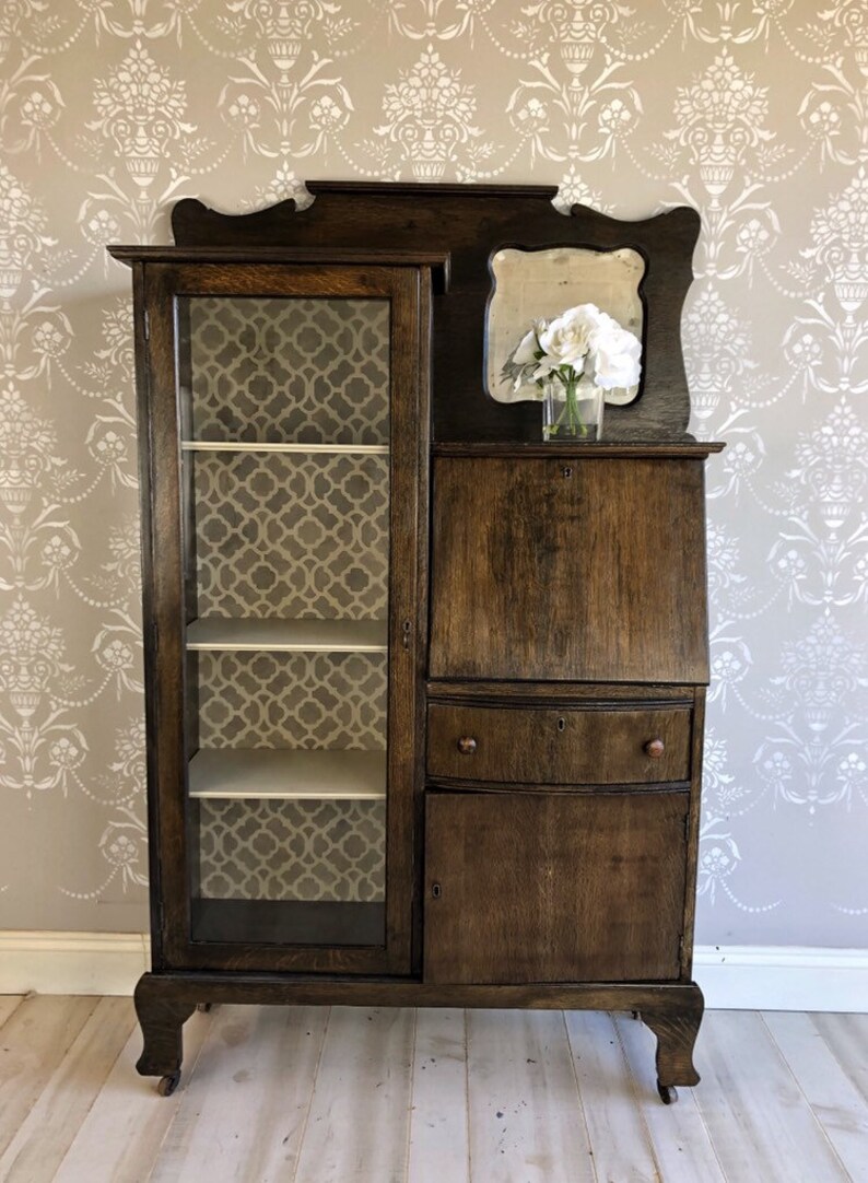 Painted Furniture Antique Liquor Bar Wine Cabinet Upcycyled Painted Furniture Antique Liquor Bar Wine Cabinet Upcycyled