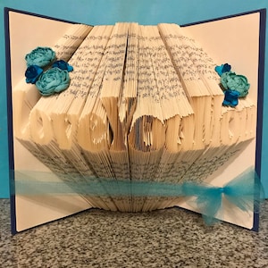 Love you Mom Folded Book - Mother&#39;s day - Birthday -Gift - Christmas - Just because - valentines day - new mom -