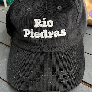 Río Piedras Embroidered Hat + Free Sticker