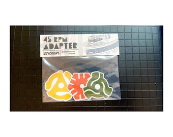 Paquete de pegatinas adaptadoras de 45 RPM [V.1]