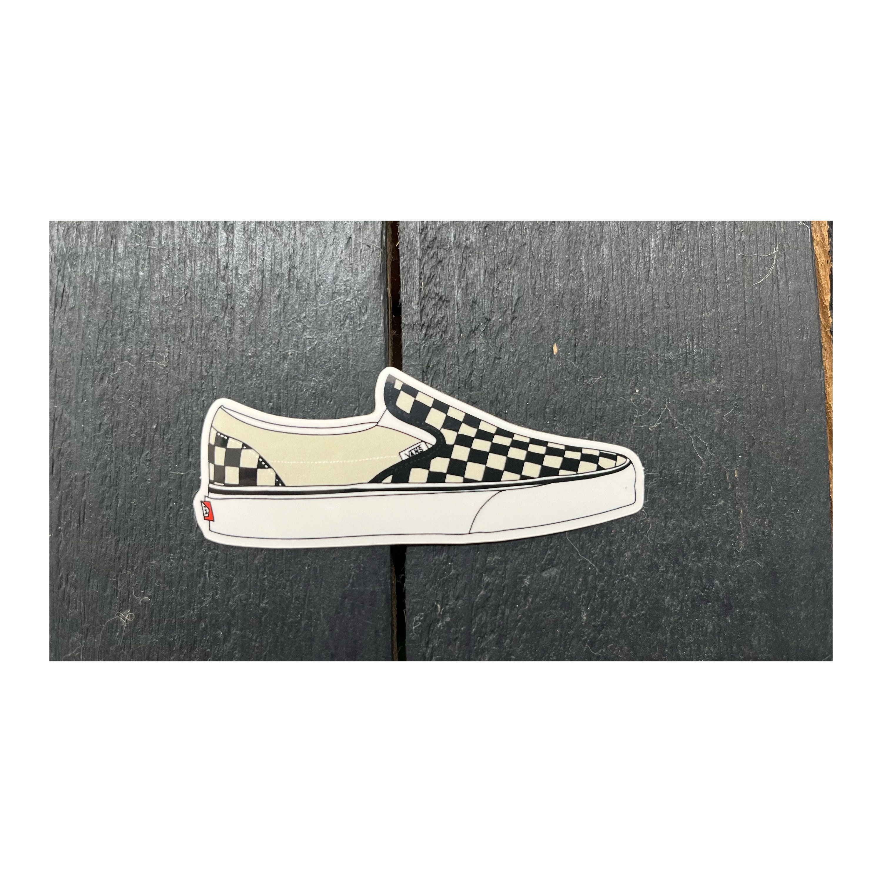 Inoe Cool Custom Vans Slip Ons Old Skool Lv White Vans Vans Old