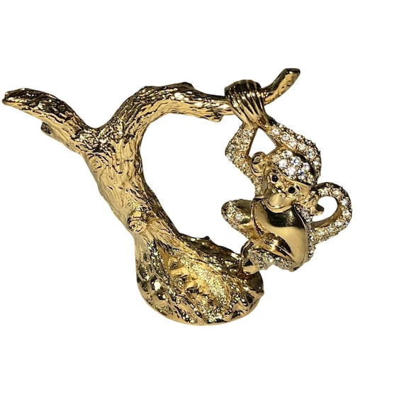 Estee Lauder Solid Compact Necklace Charming Monk… - image 2