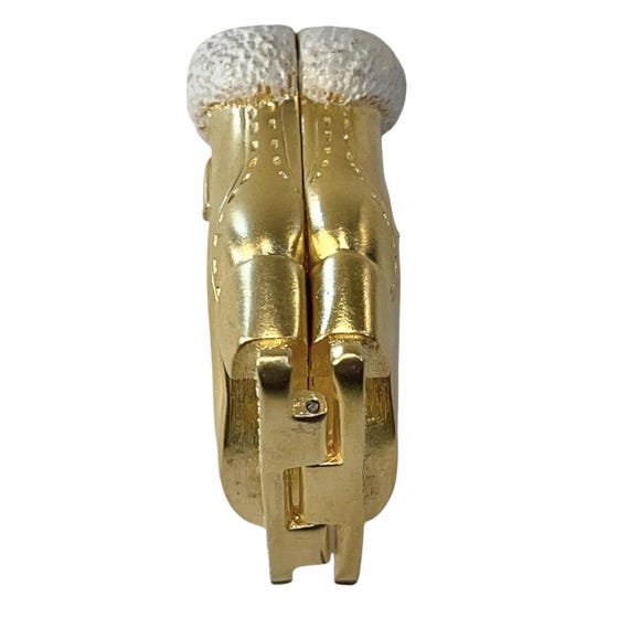 Estee Lauder "Ice Skates " Solid Perfume Compact … - image 7