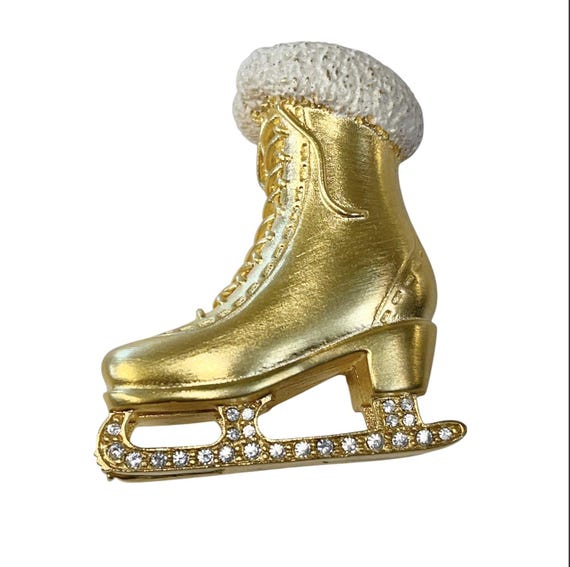 Estee Lauder "Ice Skates " Solid Perfume Compact … - image 5