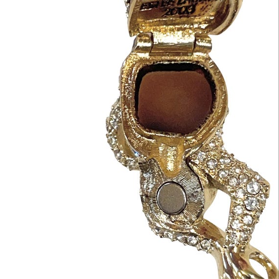 Estee Lauder Solid Compact Necklace Charming Monk… - image 6