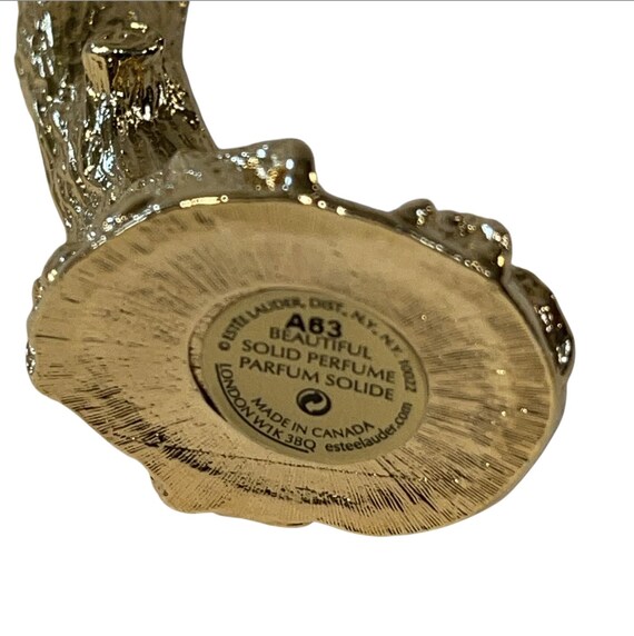 Estee Lauder Solid Compact Necklace Charming Monk… - image 7