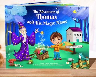 Children's Book for Boys Personalise Now - Unique Gift for Kids, Niece's, Nephew's, Kids Story Books, Picture Book - NEXT DAY DISPATCH