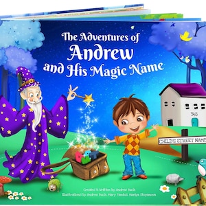 Personalised Children's Book Unique to Every Child Kids Books Birthday gifts for Kids Personal Book Keepsake for Boys or Girls image 1