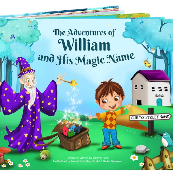 Personalized Childrens Gifts - A Personalized Kids Book Like No Other. Gift for Grandchildren - My Name Book - NEXT DAY DISPATCH