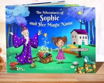 Children's Book for Girls Personalize Now - Unique Gift for Kids, Kids Story Books, Premium Picture Book - NEXT DAY DISPATCH