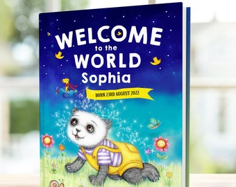 Libro personalizado "Bienvenido al mundo": un regalo de recuerdo para tu bebé