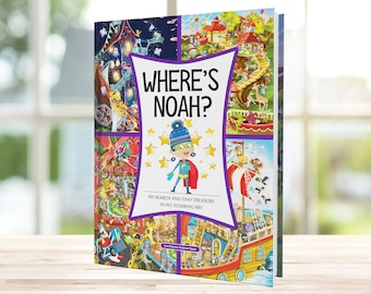 Personalized Kid's Book, Where Are You? Search And Find Yourself, For Children Aged 3-8 years