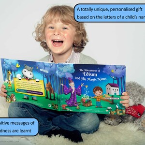 A Magic Personalised Book for Children, Kids Story Books, Personalized Gift, Gift for Kids, Niece, Nephew Gift For 0-8 Years, Magic Ending image 9