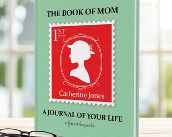 Personalized Book for Mom, A Life Story Journal. Capture Your Mother's Amazing Life Stories and Pass Down Generation After Generation