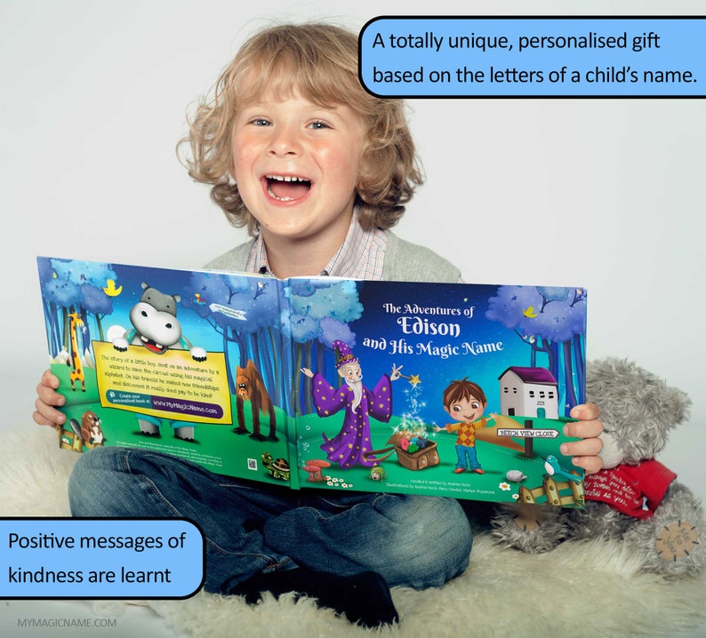 Personalised Children's Book Unique to Every Child Kids Books Birthday gifts for Kids Personal Book Keepsake for Boys or Girls image 9