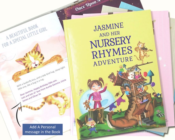 personalized nursery rhyme book