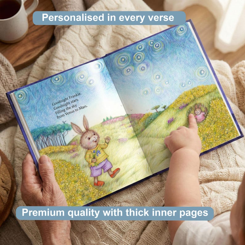 Personalised Bedtime Story Book For Children 0-7 years. Help Settle Them Down To Sleep image 8