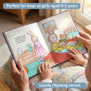 Personalised Bedtime Story Book For Children 0-7 years. Help Settle Them Down To Sleep image 4