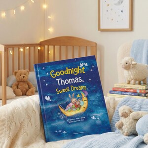 Personalised Bedtime Story Book For Children 0-7 years. Help Settle Them Down To Sleep image 11