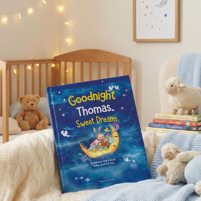 Personalised Bedtime Story Book For Children 0-7 years. Help Settle Them Down To Sleep image 11