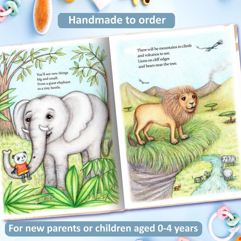 Personalized Baby Story Book for New Parents to the Etsy