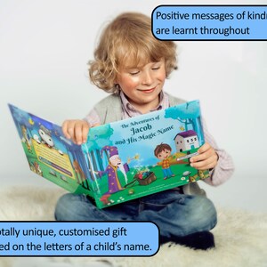 1st Birthday Gift A Fun Personalised Story Book Perfect for Children Aged 0-8 Years A Life Long Keepsake Gift NEXT DAY DISPATCH image 7