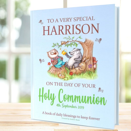Holy Communion Gift Book A Very Special Personalized Book of - Etsy