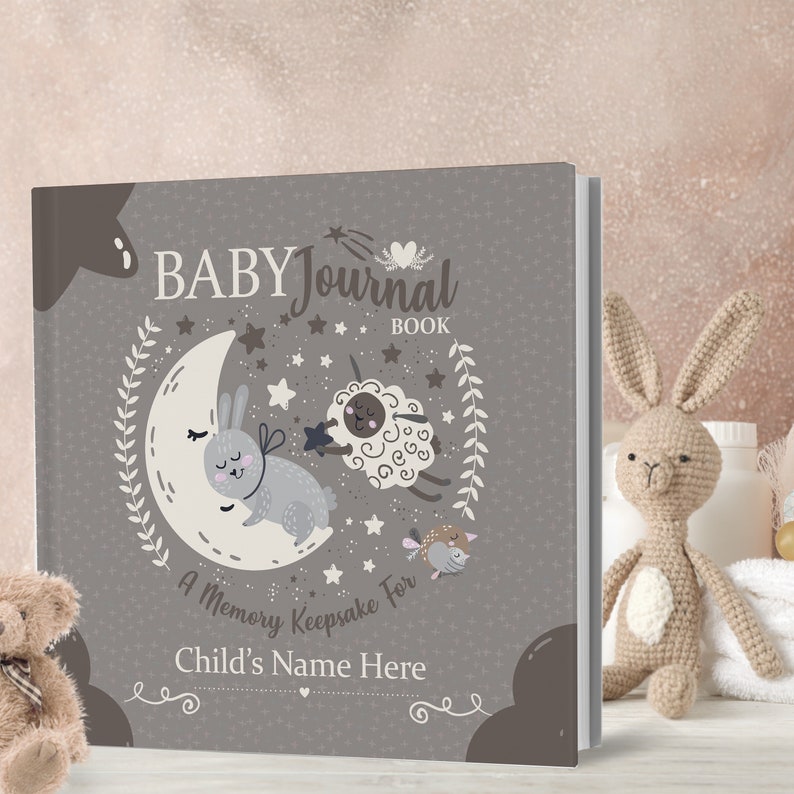 Baby Journal Book Personalized for Mother and Baby A Etsy