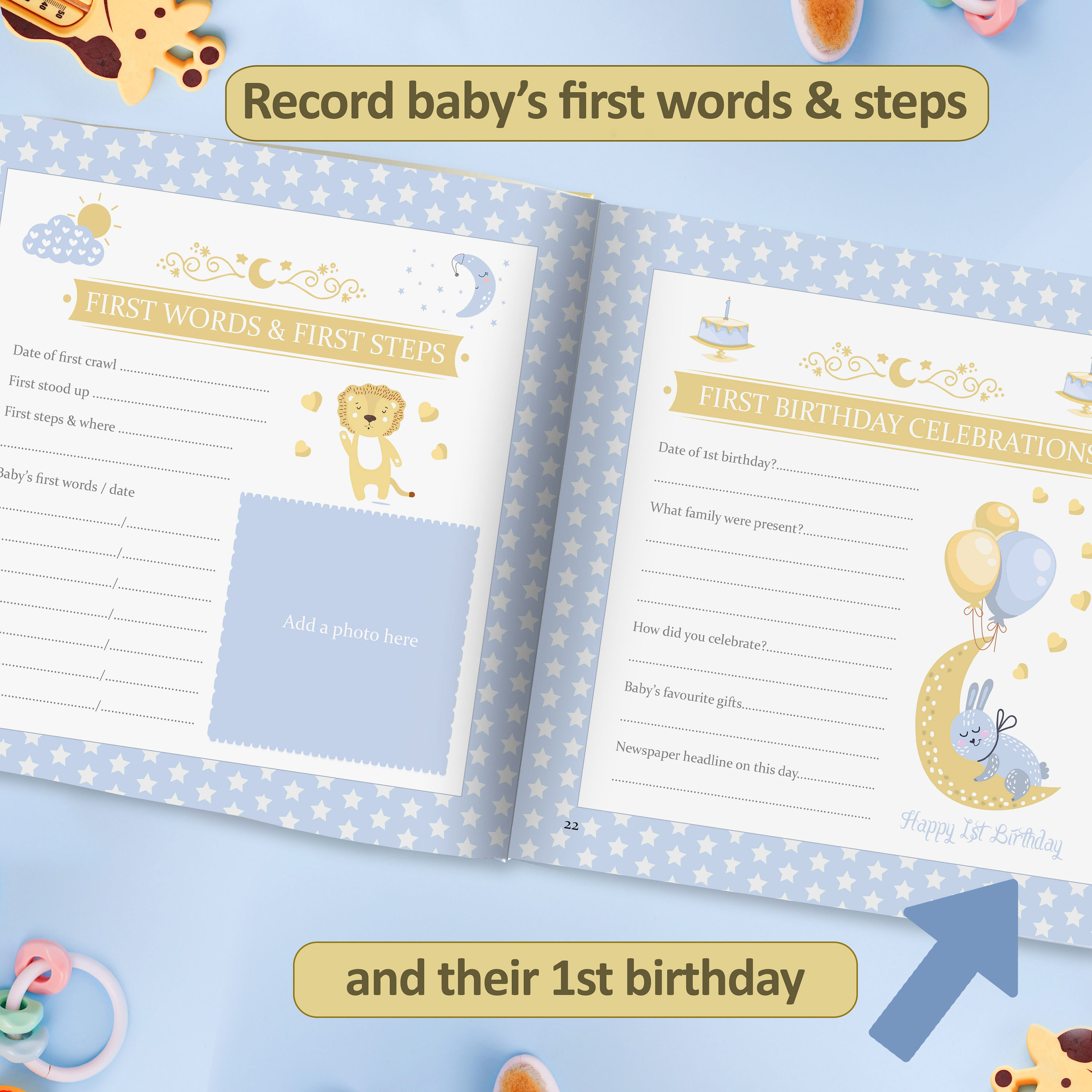 Personalized Baby Record Book for Mother and Baby A Special Etsy UK