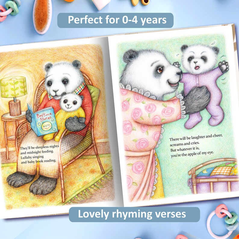 Personalized Baby Story Book for New Parents to the Etsy UK