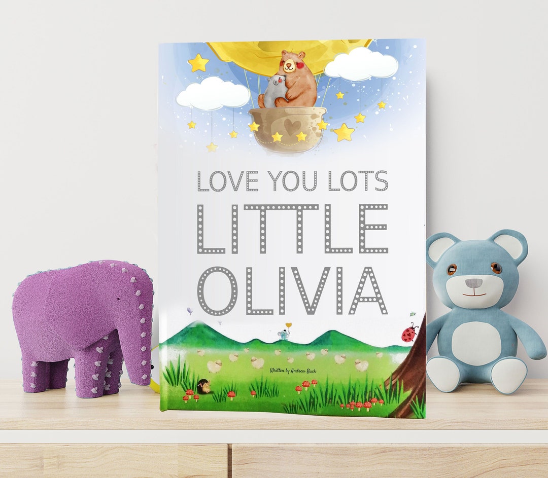 1st Birthday Gift Personalized Book of Love and Kindness for Etsy