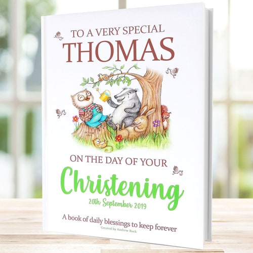 Baptism Gift Book for Baby A Very Special Personalized Book Etsy UK