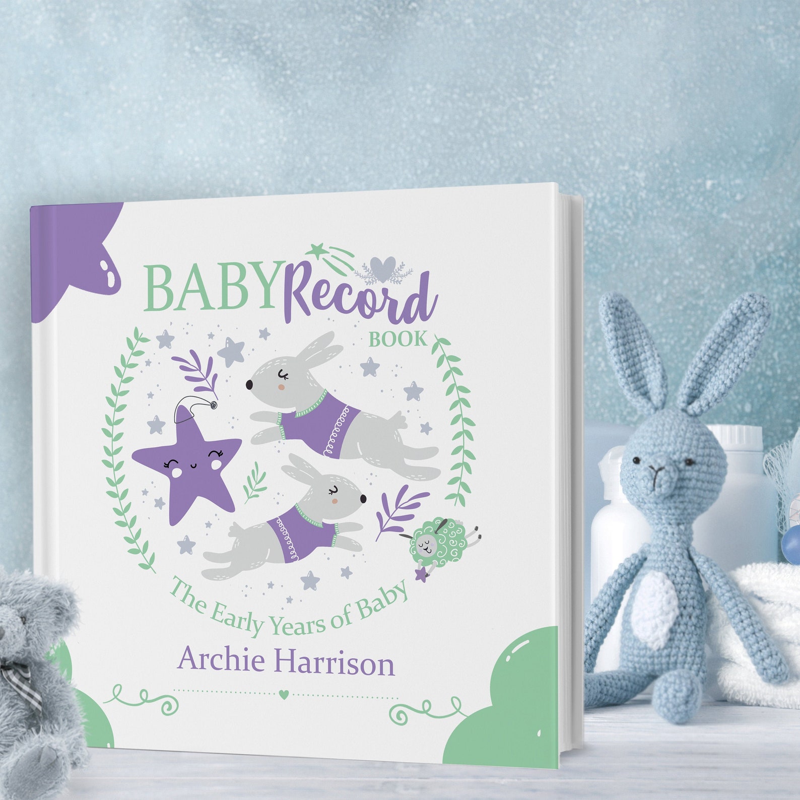 Personalized Baby Record Book for Mother and Baby A Special Etsy UK