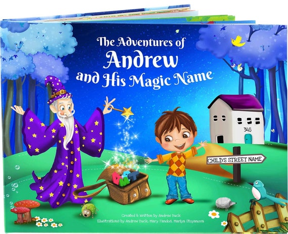 Livre Personnalise Pour Enfants Unique A Chaque Enfant Etsy