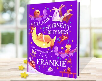 Libro de rimas infantiles personalizado para bebés y niños pequeños