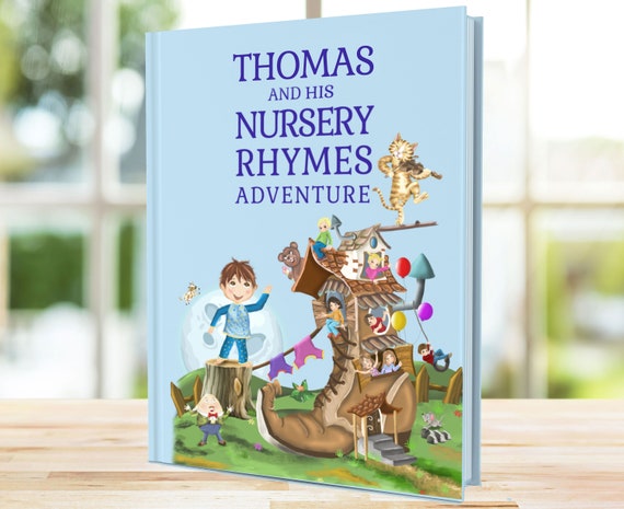 Personalized Poems and Timeless Nursery Rhymes Book for - Etsy