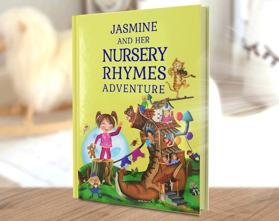 personalized poems and timeless nursery rhymes story book for etsy