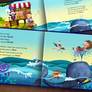 Personalised Baby Gifts A Beautiful Personalised Story Book Using Their Name Fab Present for Children Aged 0-8 Years Keepsake Gift image 6