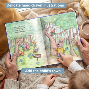 Personalised Bedtime Story Book For Children 0-7 years. Help Settle Them Down To Sleep image 7