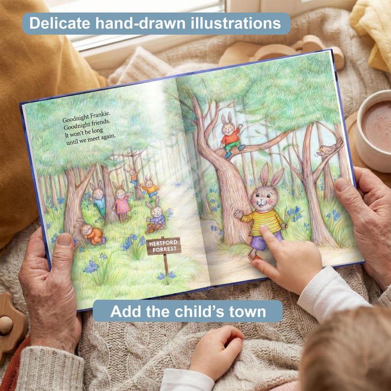 Personalised Bedtime Story Book For Children 0-7 years. Help Settle Them Down To Sleep image 7