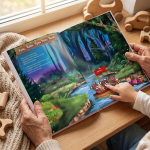 Personalised Book of Nursery Rhymes & Poems for Newborns and Toddlers. Keepsake image 11