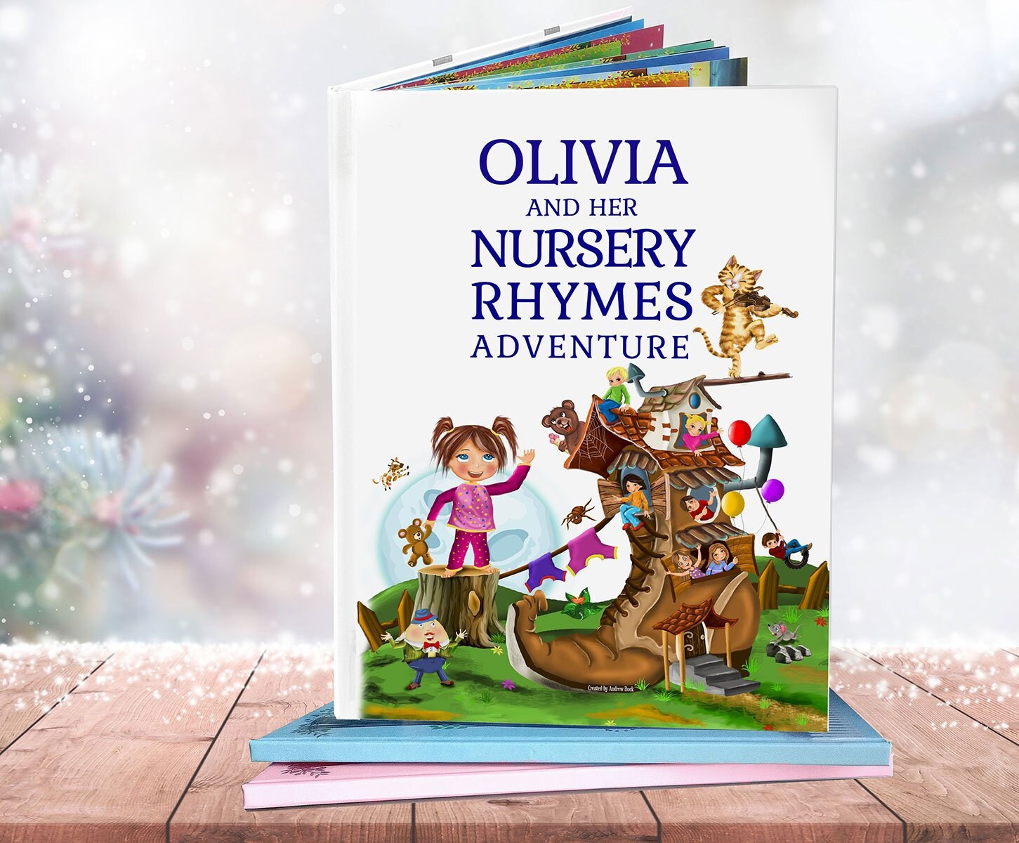 Personalized Book of Timeless Nursery Rhymes and Poems for Etsy