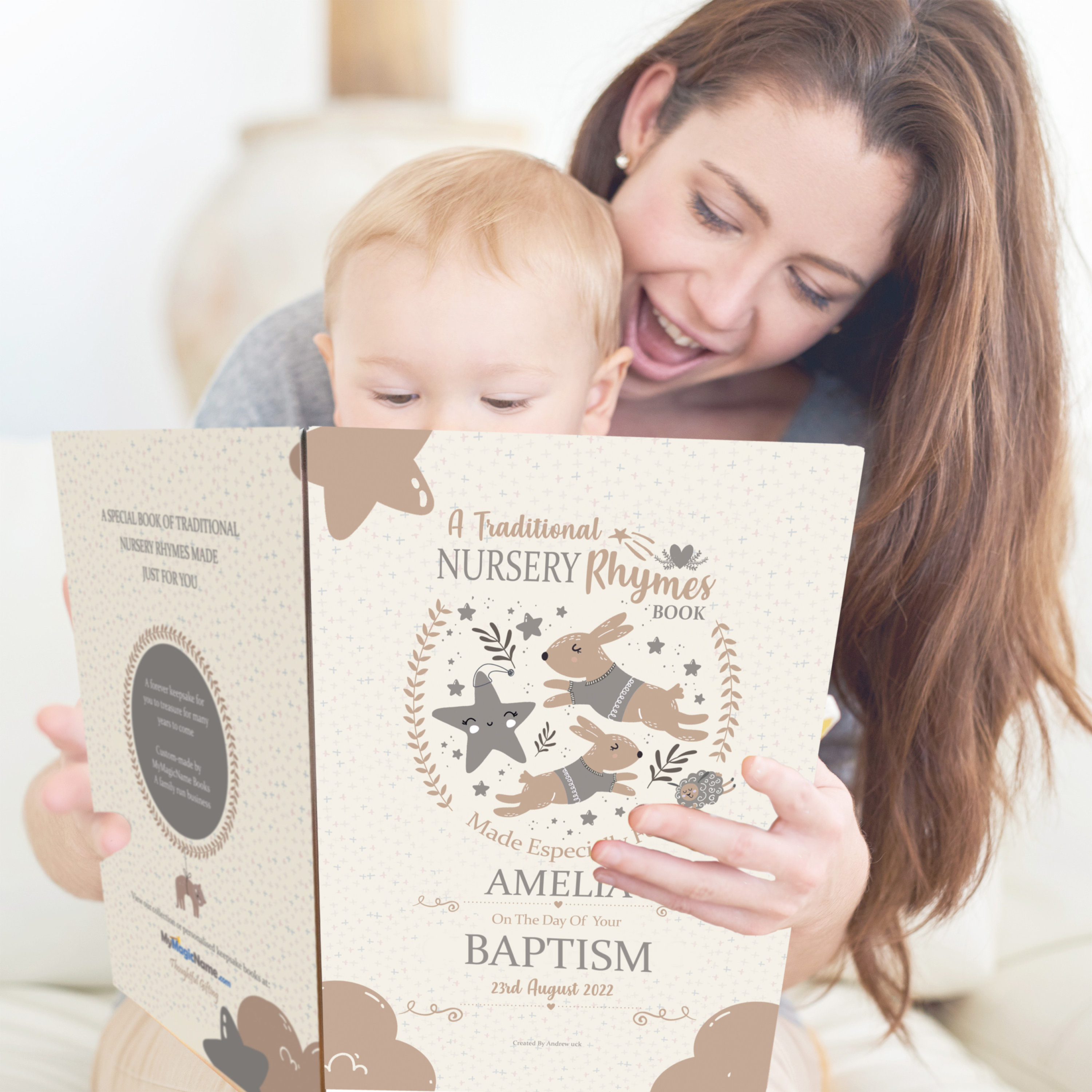 Baptism Gift Book A Very Special Personalized Baptism Book of Etsy UK