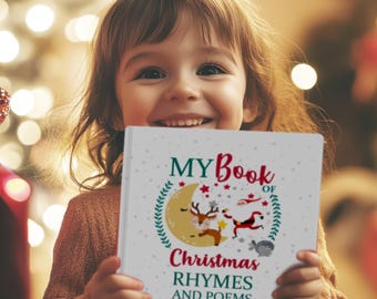 Libro de rimas y poemas navideños personalizados: cada poema incluirá el nombre de su hijo.