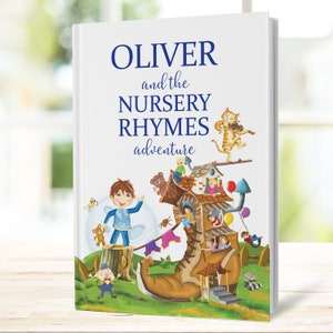 My Nursery Rhymes and Personalized Poems Book for Children Aged 0-4 Years Every Rhyme Customized with Child Name A Very Special Keepsake image 10