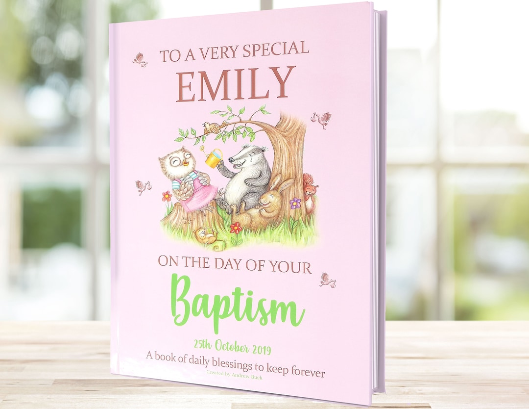 Baptism Gift Book for Baby A Very Special Personalized Book of