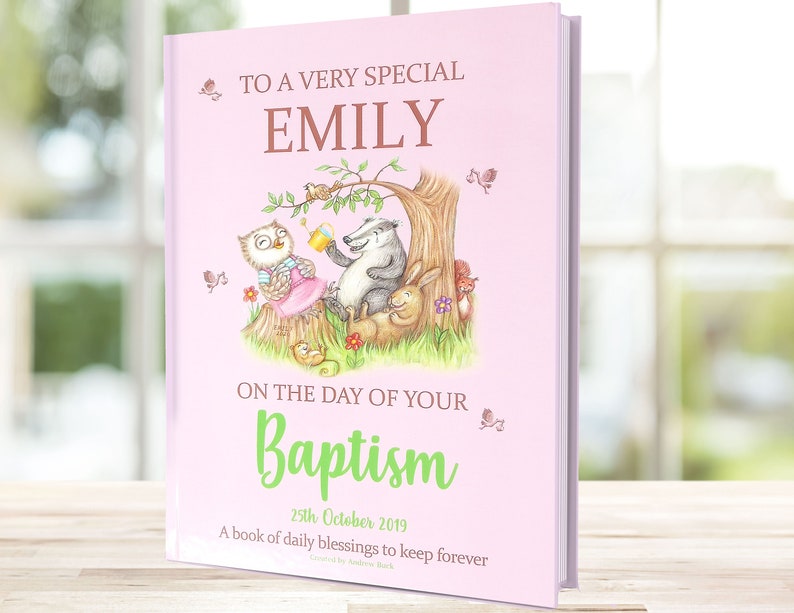 Baptism Gift Book for Baby A Very Special Personalized Book Etsy