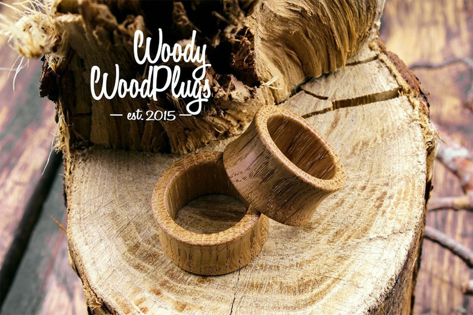 Lightweight Oak Wood Ear Tunnels Wooden Tunnels Organic Etsy