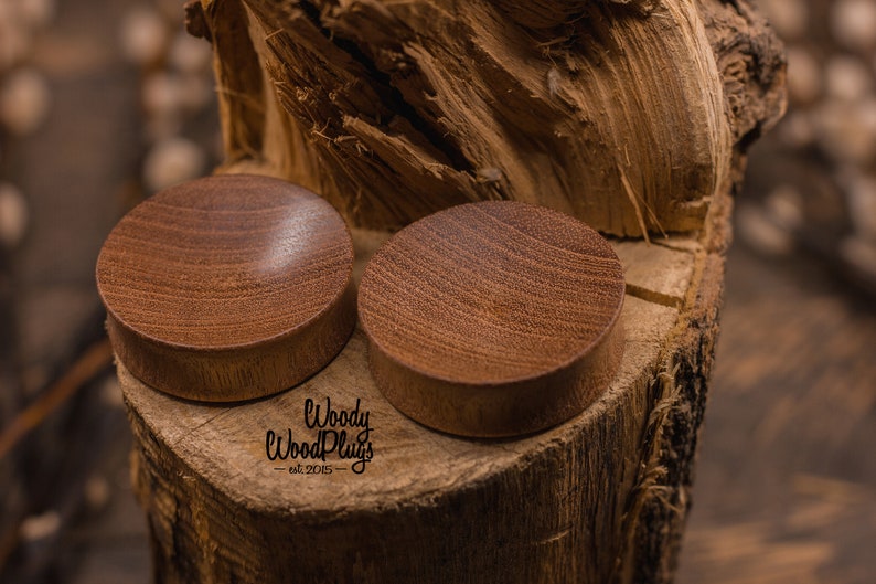 Concave plugs concave ear gauges wooden gauges organic gauges 10 mm 12 mm 14 mm 16mm 18mm 20mm 22mm 24mm 26mm 28mm 30mm Sapele