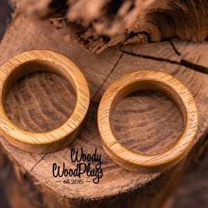 Wenge Ear tunnels - wood tunnels - organic tunnels - natural ear tunnels - ear plugs - wenge wood plugs 10 mm 12 mm 14 mm 16mm 18mm 20mm 22 Movingui